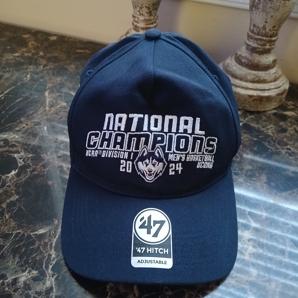 47 Hitch UCONN Final Four National Champions 2024 Champions Hat